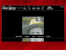 Tablet Screenshot of nino-ferrer.com